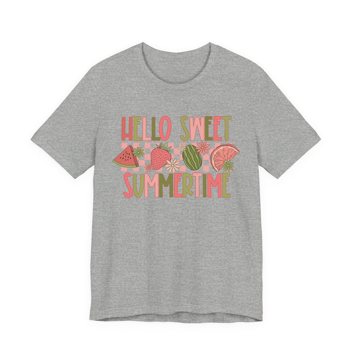 Hello Sweet Summer Time Watermelon T-Shirt