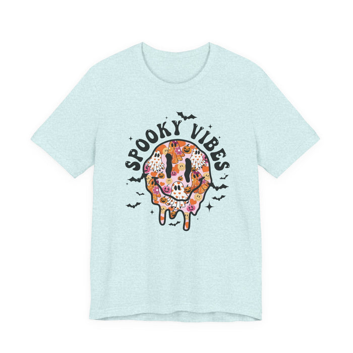 Spooky Vibes Smiley Face T-Shirt
