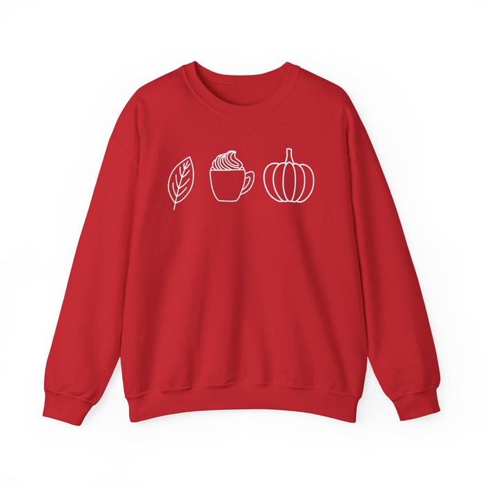 Leaves, Lattes and Pumpkins Sweatshirt