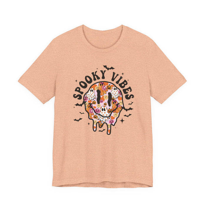 Spooky Vibes Smiley Face T-Shirt