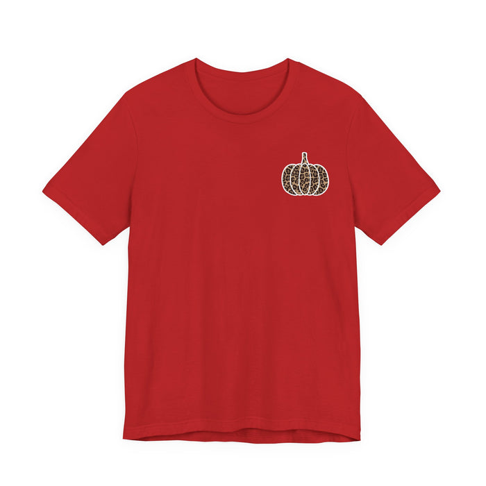 Leopard Pumpkin Fall T-Shirt