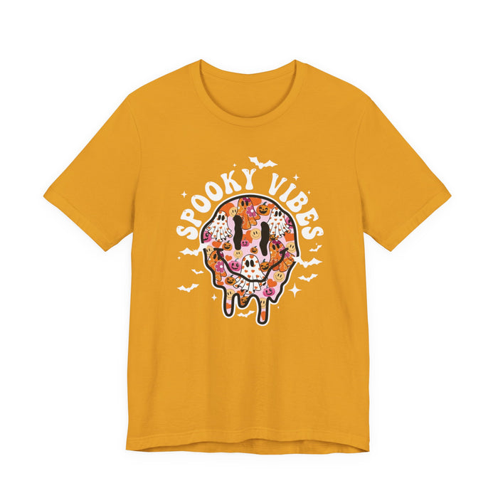 Spooky Vibes Smiley Face T-Shirt