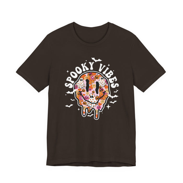 Spooky Vibes Smiley Face T-Shirt