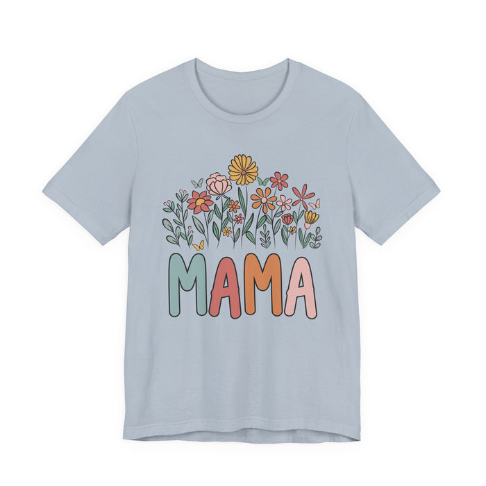 Mama Summer Flowers T-Shirt