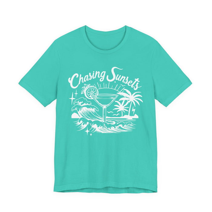 Chasing Sunsets Cocktail T-Shirt