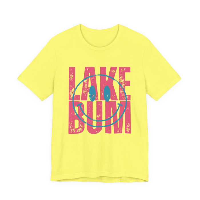 Lake Bum Smiley T-Shirt
