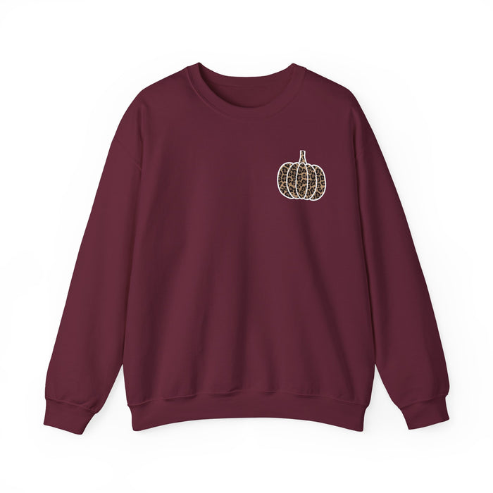 Leopard Pumpkin Sweatshirt