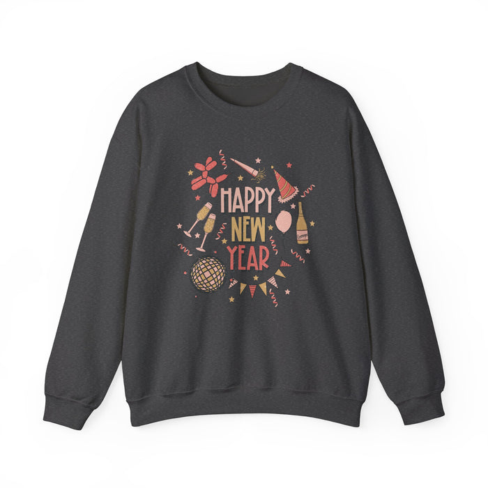 Happy New Year Confetti Sweatshirt
