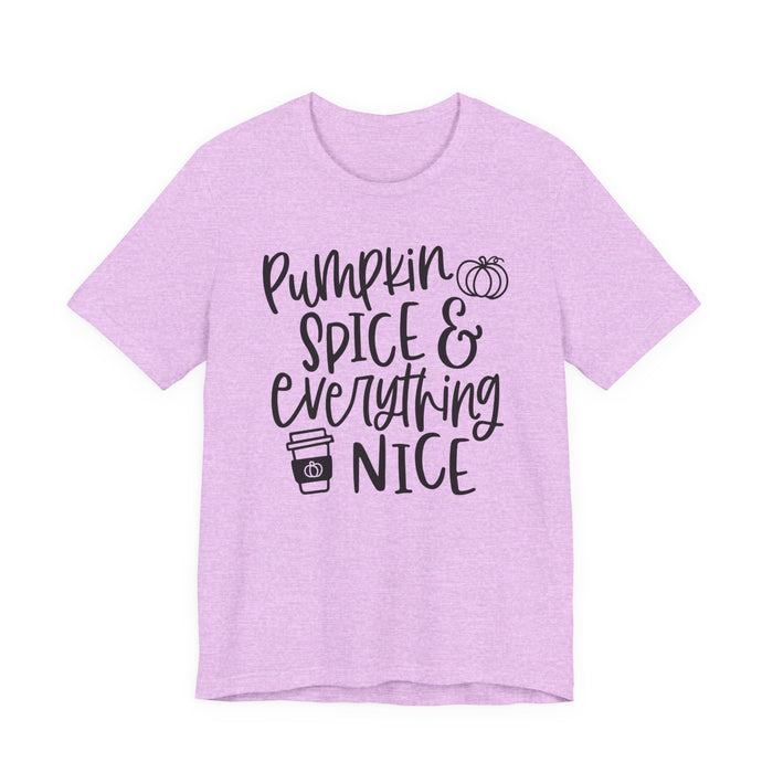 Pumpkin Spice and Everything Nice Fall T-Shirt