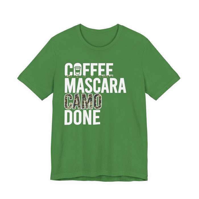Coffee Mascara Camo Done T-Shirt