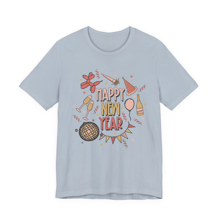 Happy New Year Confetti T-Shirt