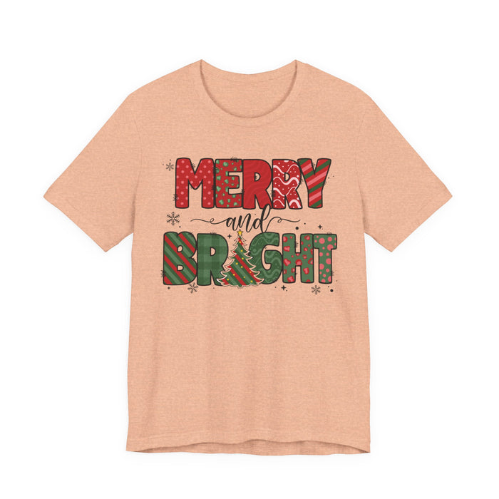 Merry and Bright Cute 90s T-Shirt