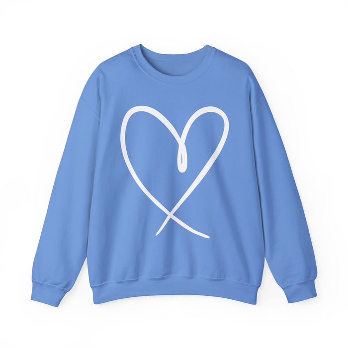 Heart Outline Sweatshirt