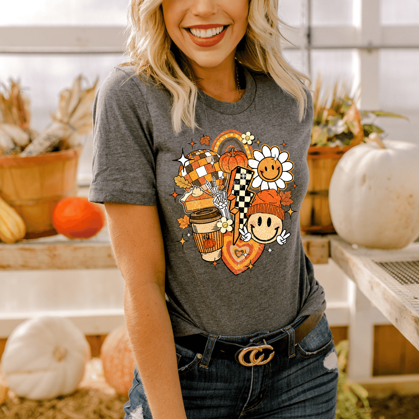 Fall Everything Smiley T-Shirt