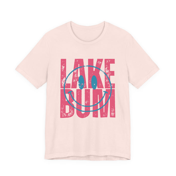 Lake Bum Smiley T-Shirt