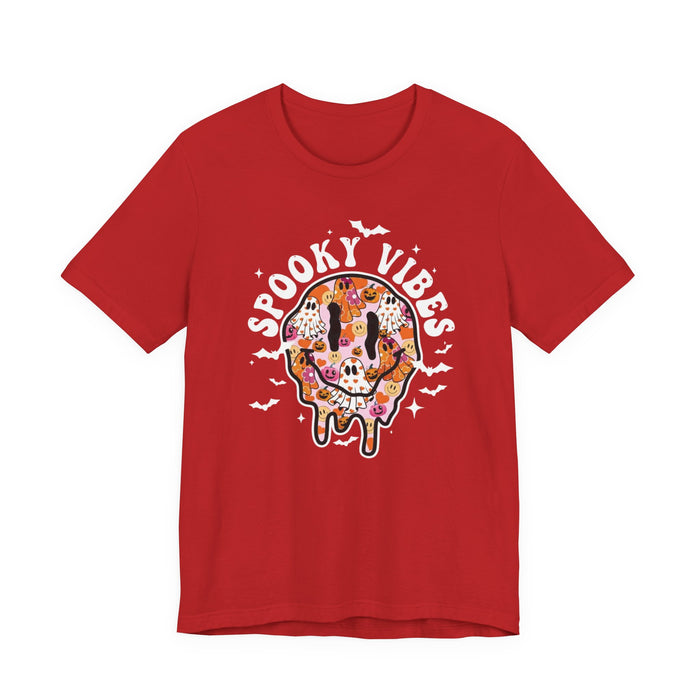 Spooky Vibes Smiley Face T-Shirt