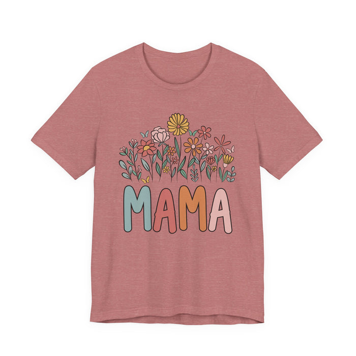 Mama Summer Flowers T-Shirt