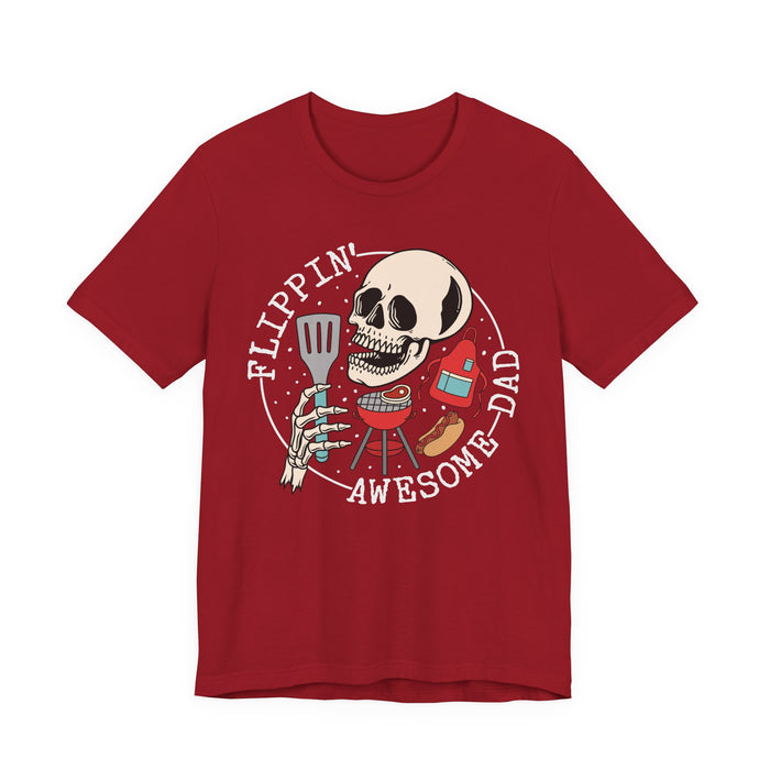 Flippin' Awesome Dad BBQ T-Shirt