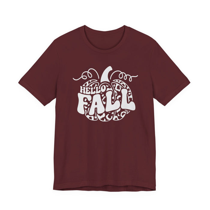 Hello Fall Pumpkin T-Shirt