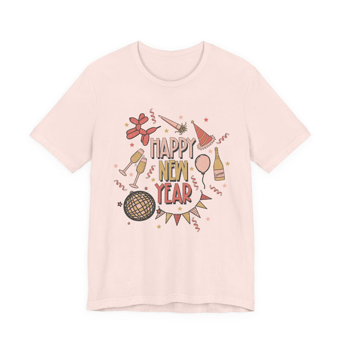 Happy New Year Confetti T-Shirt