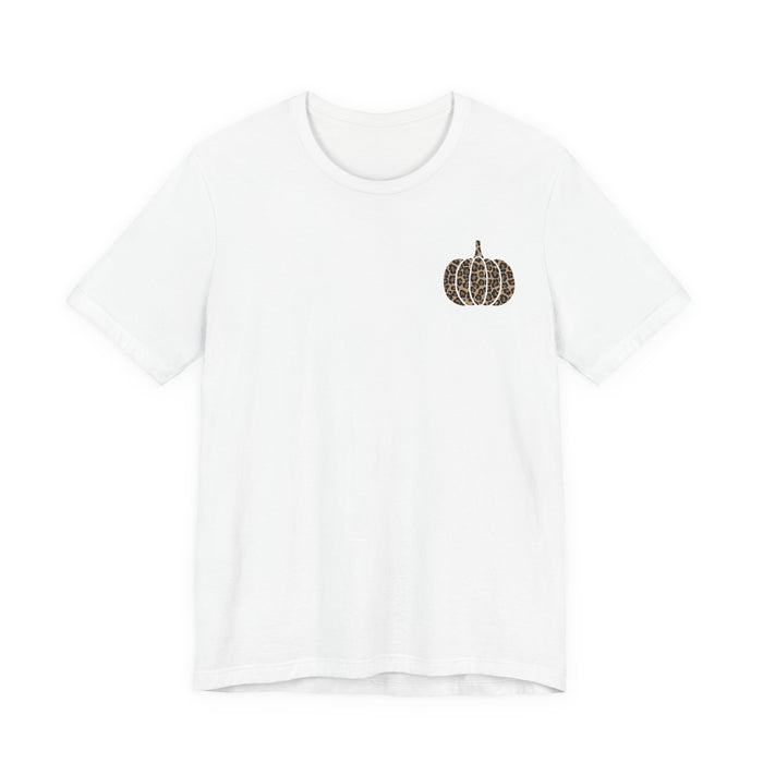 Leopard Pumpkin Fall T-Shirt