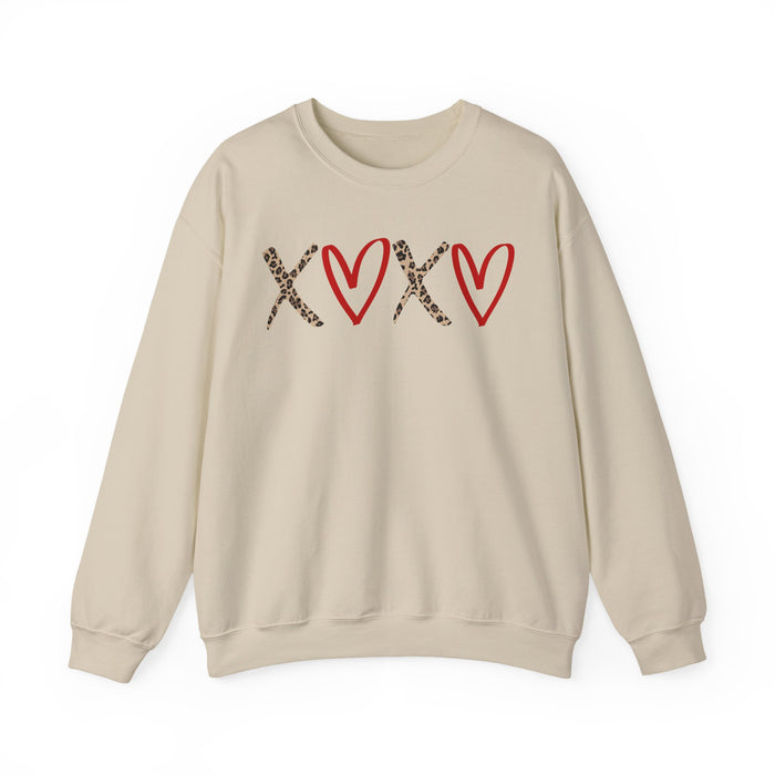 XOXO Leopard Sweatshirt