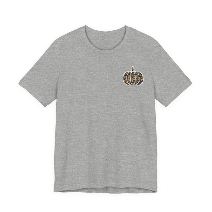 Leopard Pumpkin Fall T-Shirt