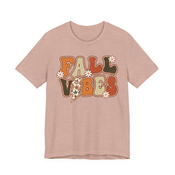 Fall Vibes Flower Bolt T-Shirt