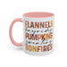 Fall Favorites ceramic coffee mug in Pink
