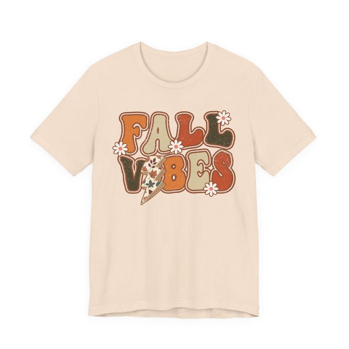 Fall Vibes Flower Bolt T-Shirt