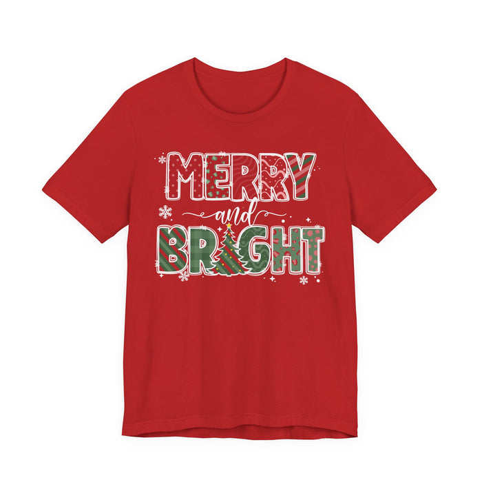 Merry and Bright Cute 90s T-Shirt