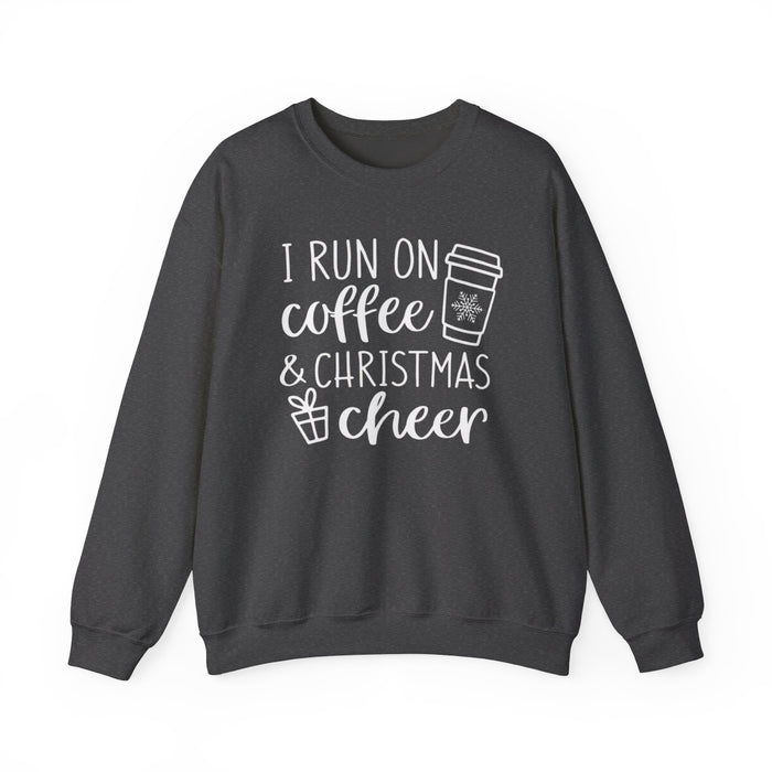 I Run On Coffee And Christmas Cheer Sweatshirt