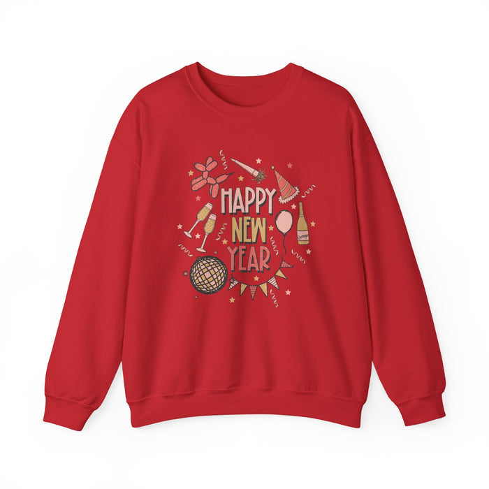 Happy New Year Confetti Sweatshirt