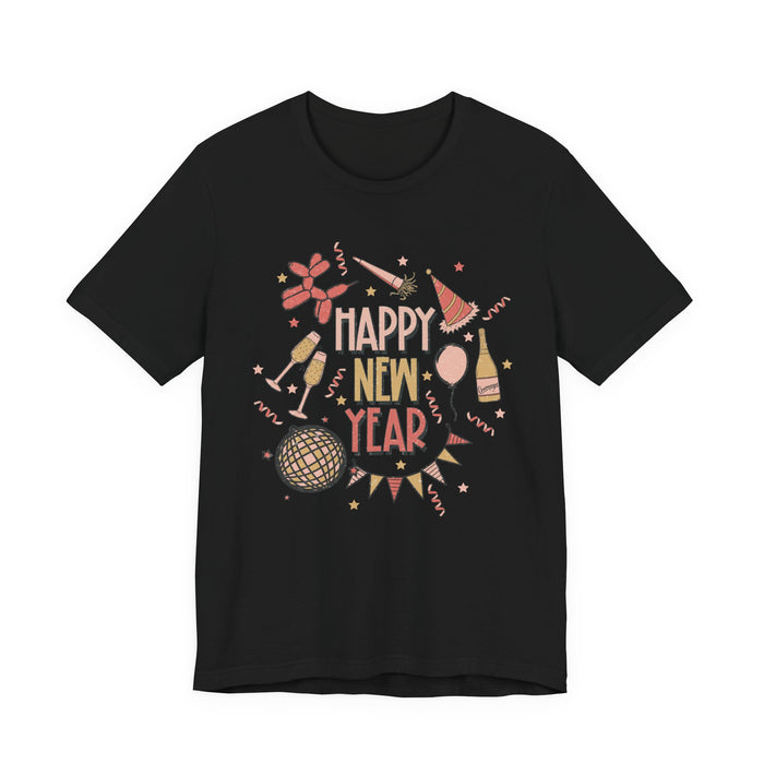 Happy New Year Confetti T-Shirt