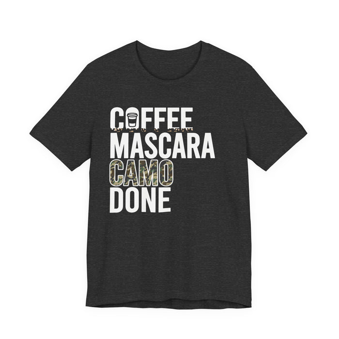 Coffee Mascara Camo Done T-Shirt