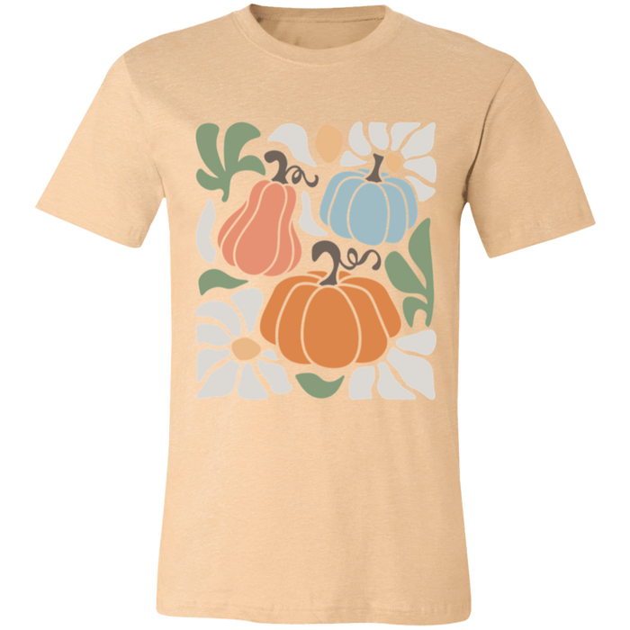 70s Pumpkin Floral T-Shirt