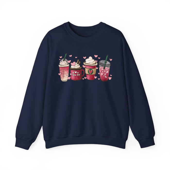 Pink Love Cups Sweatshirt