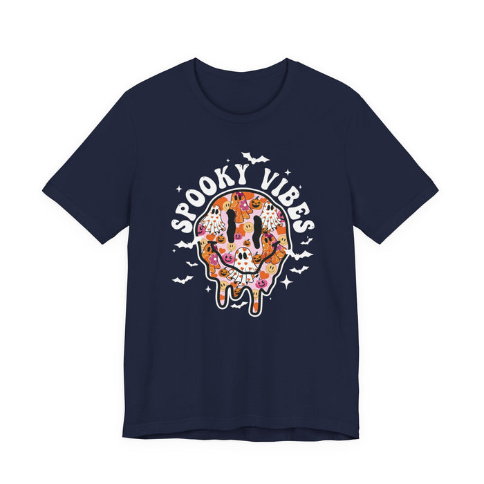 Spooky Vibes Smiley Face T-Shirt