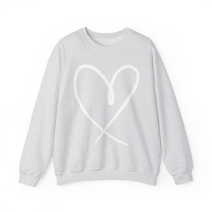 Heart Outline Sweatshirt