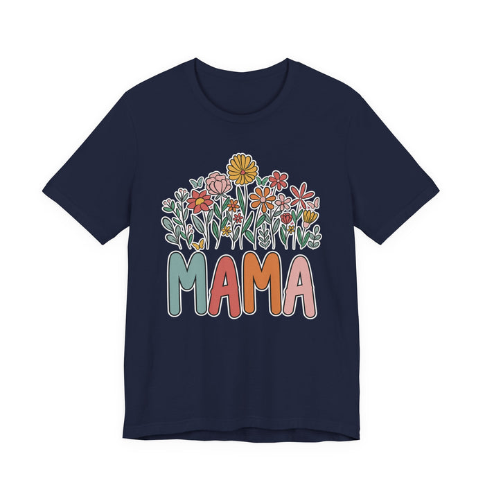 Mama Summer Flowers T-Shirt