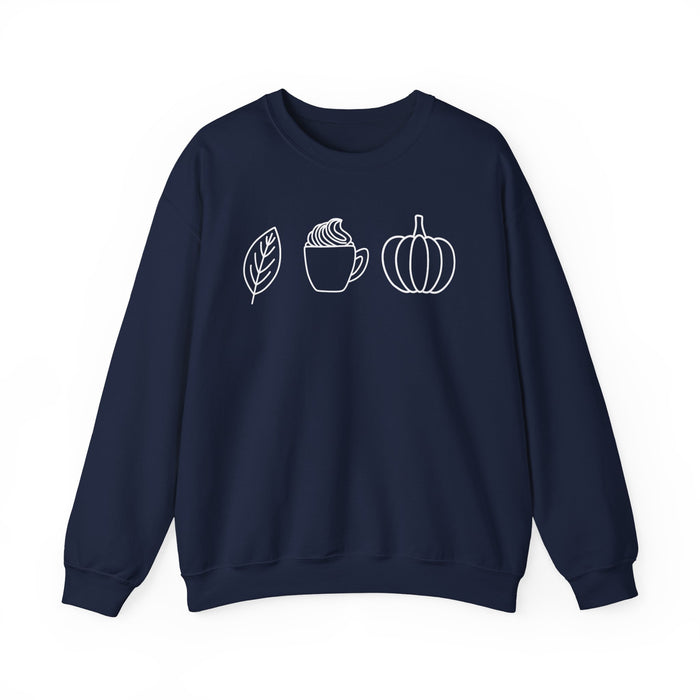 Leaves, Lattes and Pumpkins Sweatshirt