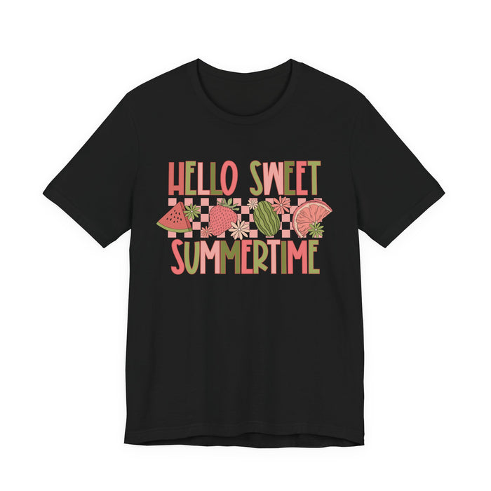 Hello Sweet Summer Time Watermelon T-Shirt