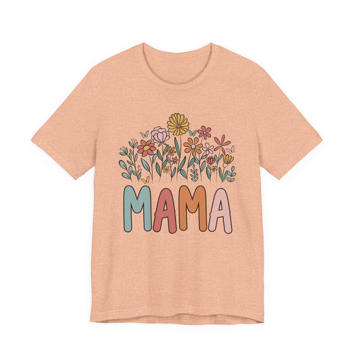 Mama Summer Flowers T-Shirt