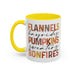 Fall Favorites ceramic coffee mug in Yellow