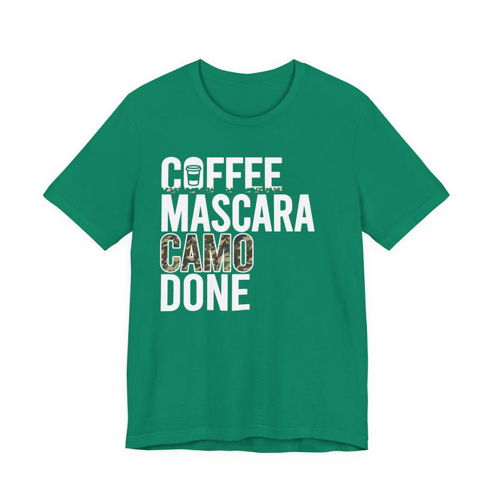 Coffee Mascara Camo Done T-Shirt