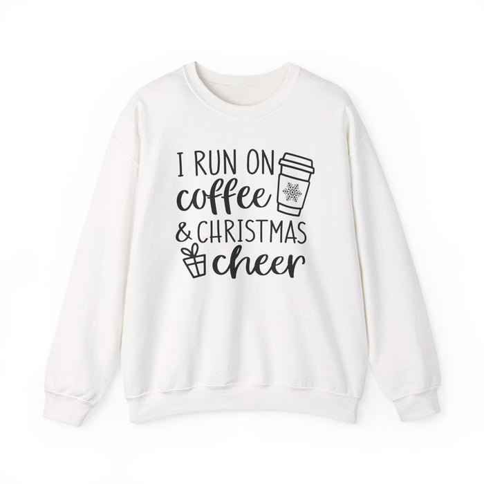 I Run On Coffee And Christmas Cheer Sweatshirt