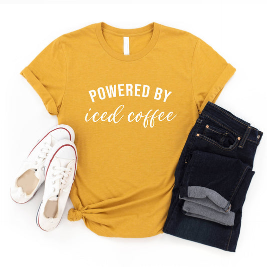 Powered by Iced Coffee T-Shirt