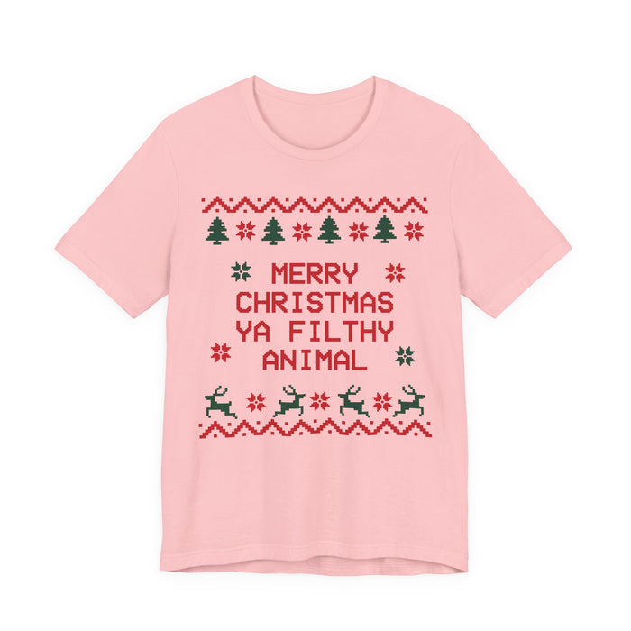 Merry Christmas Ya Filthy Animal T-Shirt