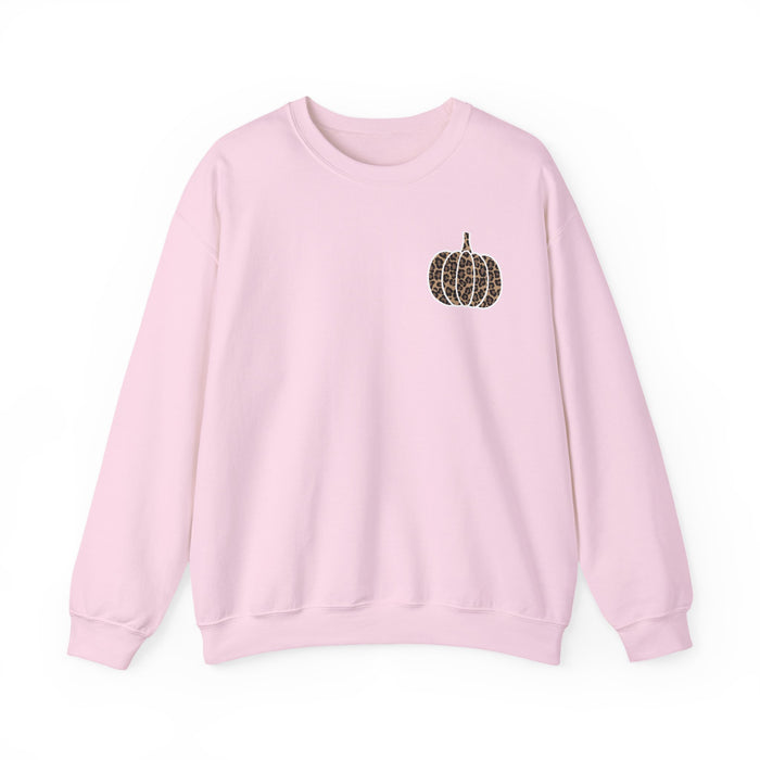 Leopard Pumpkin Sweatshirt