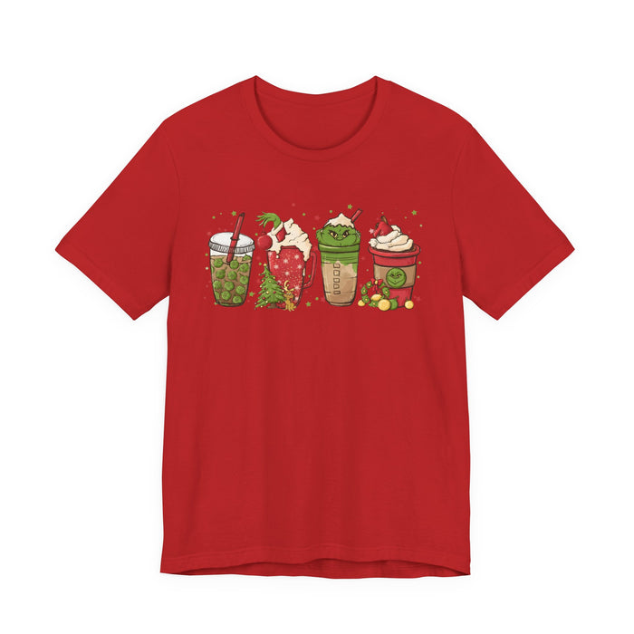 Grinch Cups T-Shirt